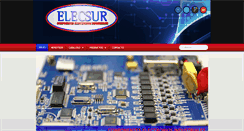 Desktop Screenshot of elecsur.com