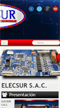 Mobile Screenshot of elecsur.com