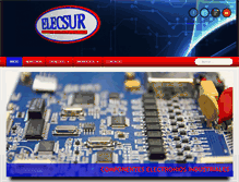 Tablet Screenshot of elecsur.com